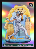 Sam LaPorta 2024 Panini Donruss Football Oversized Downtown Jumbo #6 at PristineAuction.com