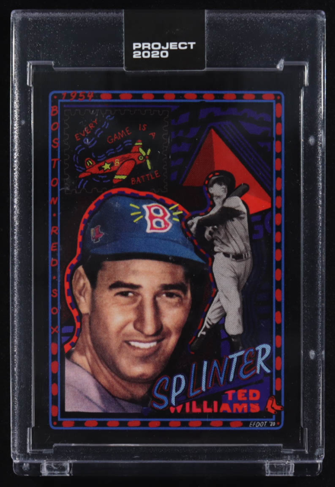 Ted Williams 2020 Topps Project 2020 #74 Efdot