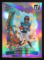 Travis Hunter 2025 Panini Donruss Football Oversized Downtown Jumbo #13 RC at PristineAuction.com