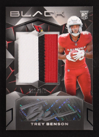 Trey Benson 2024 Panini Black JSY Auto #218 RC #211/249 at PristineAuction.com
