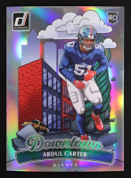 Abdul Carter 2025 Panini Donruss Football Oversized Downtown Jumbo #20 RC at PristineAuction.com