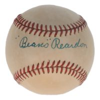 Beans Reardon Signed ONL Baseball (Beckett) at PristineAuction.com