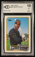 Barry Bonds 1989 Topps #620 (BCCG 10) at PristineAuction.com