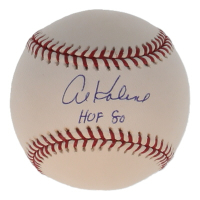 Al Kaline Signed OML Baseball Inscribed "HOF 80" (Beckett) at PristineAuction.com