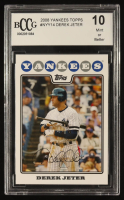 Derek Jeter 2008 Topps #455 (BCCG 10) at PristineAuction.com
