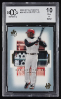 Ken Griffey Jr. 2003 SP Authentic #86 (BCCG 10) at PristineAuction.com
