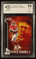 Patrick Mahomes II 2019 SAGE Aspire Silver #ASPPM1 (BCCG 10) at PristineAuction.com