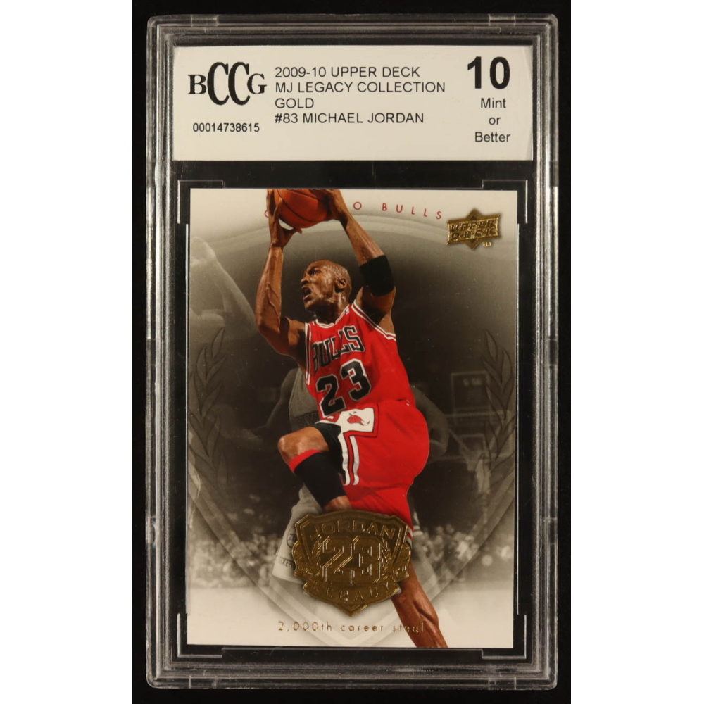 Michael Jordan 2009-10 Upper Deck Michael Jordan Legacy Collection Gold #83 (BCCG 10) at PristineAuction.com