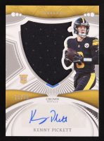 Kenny Pickett 2022 Panini Chronicles Crown Royale Silhouette Autographs #1 RC #18/99 at PristineAuction.com