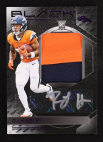 RJ Harvey 2025 Panini Black  Rookie Patch Autographs Royal #RKPA-RHY #102/199 at PristineAuction.com