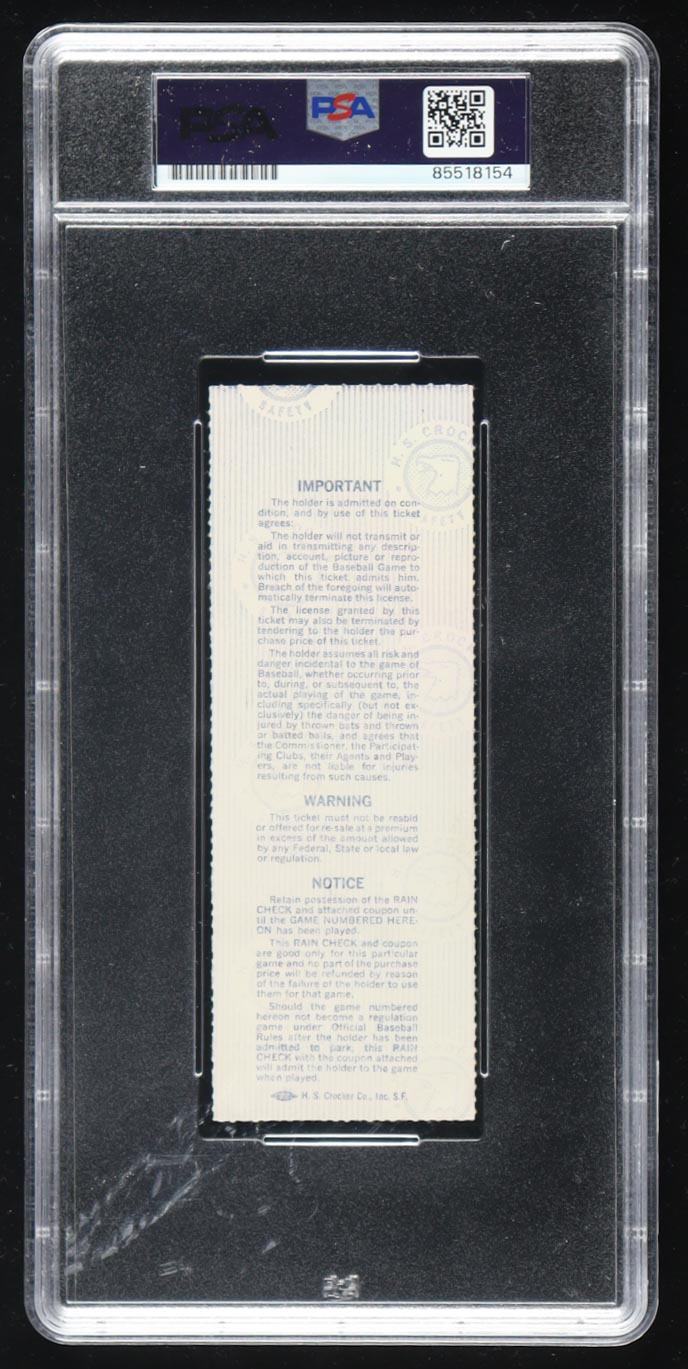 Reggie Jackson Signed 1978 Original World Series Game Ticket (PSA | Autograph Graded 10) at PristineAuction.com Reggie Jackson Signed 1978 Original World Series Game Ticket (PSA | Autograph Graded 10) at PristineAuction.com
