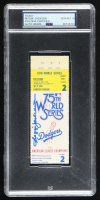 Reggie Jackson Signed 1978 Original World Series Game Ticket (PSA | Autograph Graded 10) at PristineAuction.com