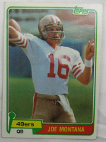 Joe Montana 1981 Topps #216 RC at PristineAuction.com