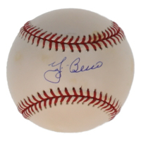 Yogi Berra Signed OML Baseball (Beckett) at PristineAuction.com