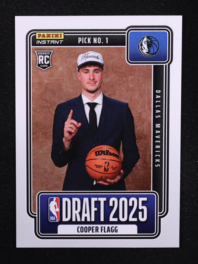 Cooper Flagg 2025-26 Panini Instant Draft Night #NBADN1 RC at PristineAuction.com Cooper Flagg 2025-26 Panini Instant Draft Night #NBADN1 RC at PristineAuction.com