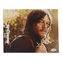 Norman Reedus Signed "The Walking Dead" 8x10 Photo (ACOA) at PristineAuction.com