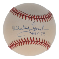 Whitey Ford Signed OAL Baseball Inscribed "HOF '74" (Beckett) at PristineAuction.com