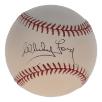 Whitey Ford Signed OML Baseball (Beckett) at PristineAuction.com