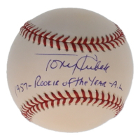 Tony Kubek Signed OAL Baseball Inscribed "1957 - Rookie of the Year - A.L." (Beckett) at PristineAuction.com