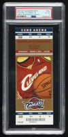 Lebron James 2004 Cleveland Cavaliers Originals Rookie Game Ticket (PSA 6) at PristineAuction.com