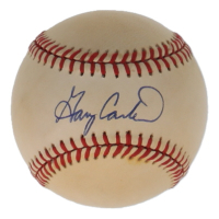 Gary Carter Signed 1986 World Series Baseball (Beckett) at PristineAuction.com