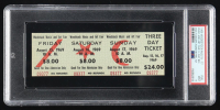 1969 Original Woodstock Full Ticket (PSA 9) at PristineAuction.com