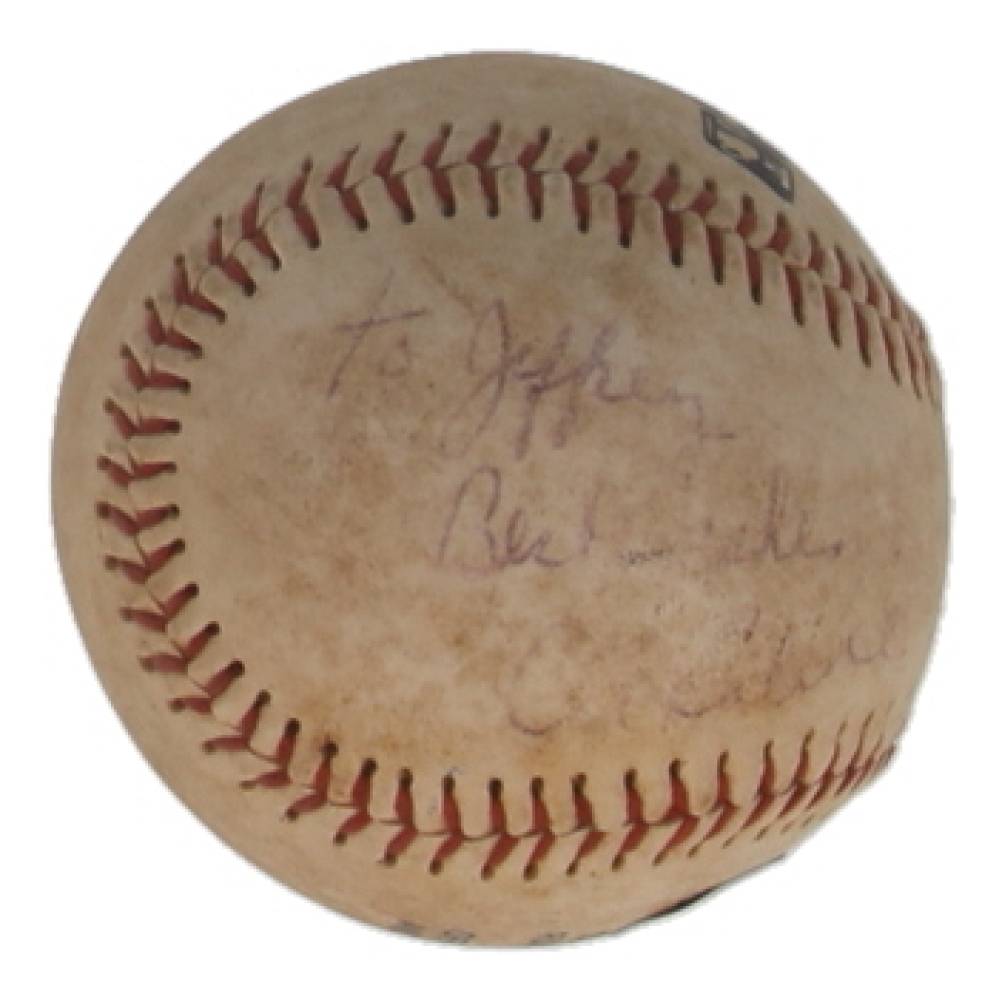 Al Kaline Signed Baseball Inscribed "Best Wishes" (Beckett) at PristineAuction.com
