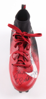 Budda Baker Signed Game-Used Nike Football Cleat Inscribed "Go Cards!" (Beckett) at PristineAuction.com