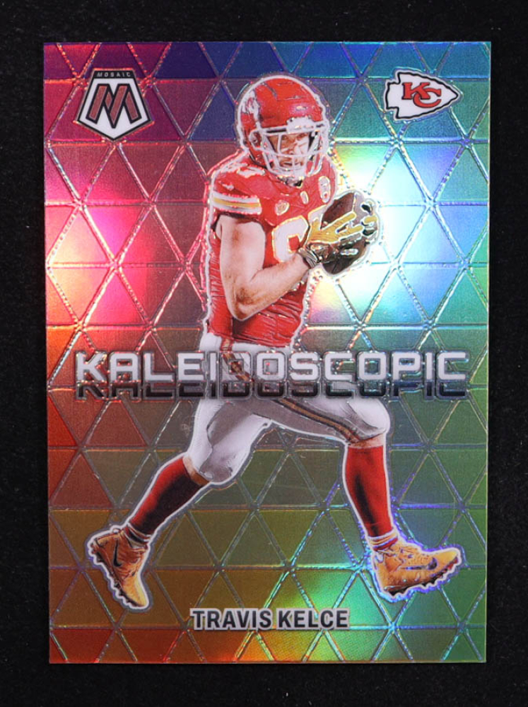 Travis Kelce 2024 Panini Mosaic Kaleidoscopic #15