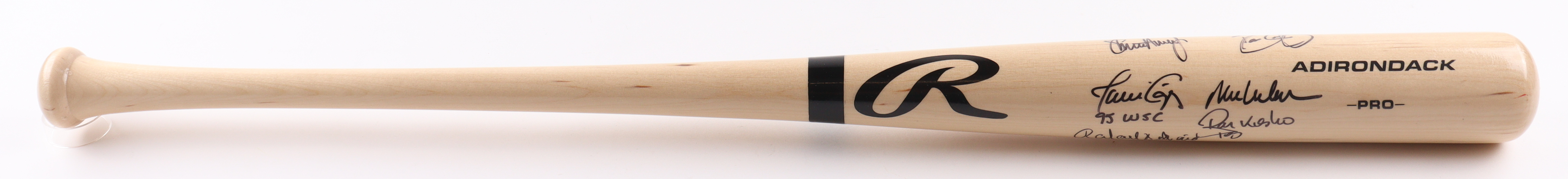 90s Braves Greats | Rawlings Baseball Bat Signed by (7) with Dave Justice, Ryan Klesko, Mark Wohlers (JSA) at PristineAuction.com 90s Braves Greats | Rawlings Baseball Bat Signed by (7) with Dave Justice, Ryan Klesko, Mark Wohlers (JSA) at PristineAuction.com