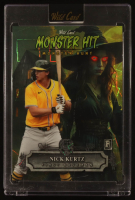 Nick Kurtz 2025 Wild Card Monster Hunt Monster Hit Green Lazer #MHWH-NK #1/1 at PristineAuction.com