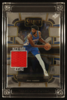 Joel Embiid 2025 Jersey Fusion Basketball '22 Game-Used Swatch #JE522 at PristineAuction.com