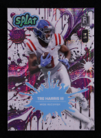 Tre Harris III 2025 Wild Card Splat Purple and White Speckle #SBPUR05TH RC #1/4 at PristineAuction.com