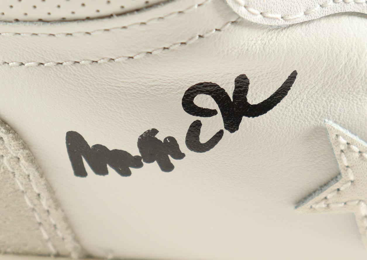 Magic Johnson & Larry Bird Signed Pair of (2) Converse All Star White Leather Basketball Shoes (Beckett & PSA) at PristineAuction.com Magic Johnson & Larry Bird Signed Pair of (2) Converse All Star White Leather Basketball Shoes (Beckett & PSA) at PristineAuction.com