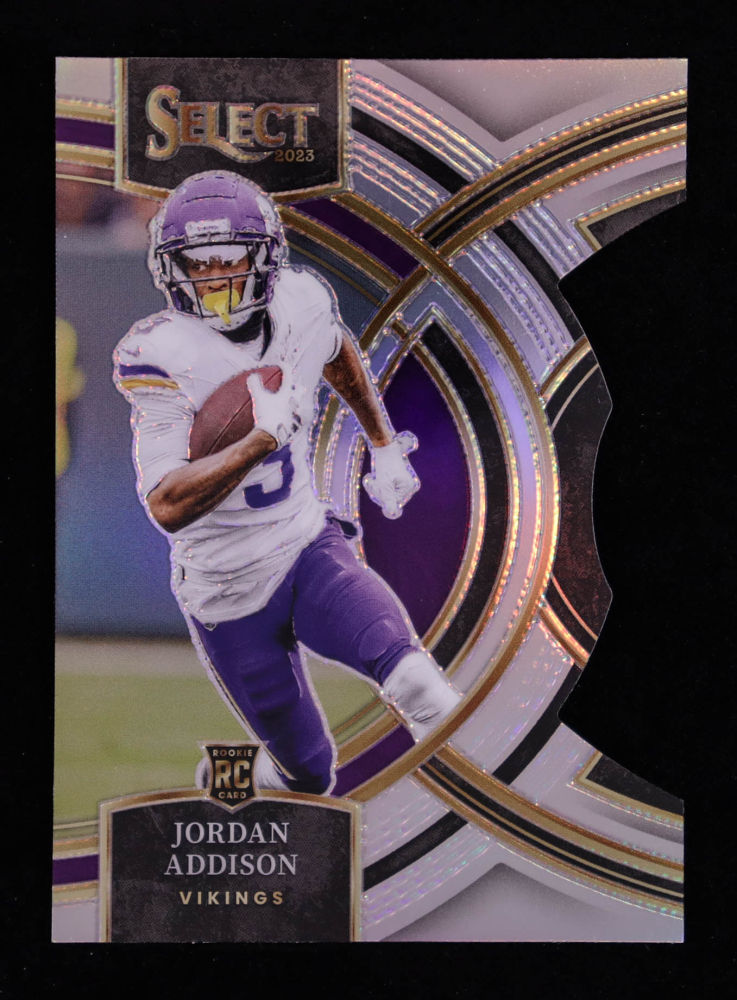 Jordan Addison 2023 Select Prizm Silver #194 RC