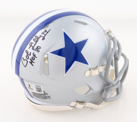 Randy White & Bob Lilly Signed Cowboys Mini Speed Helmet Inscribed "HOF 94" & "HOF 80" (Beckett) at PristineAuction.com