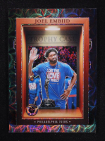 Joel Embiid 2023-24 Hoops Premium Stock Trophy Case Premium #14 at PristineAuction.com