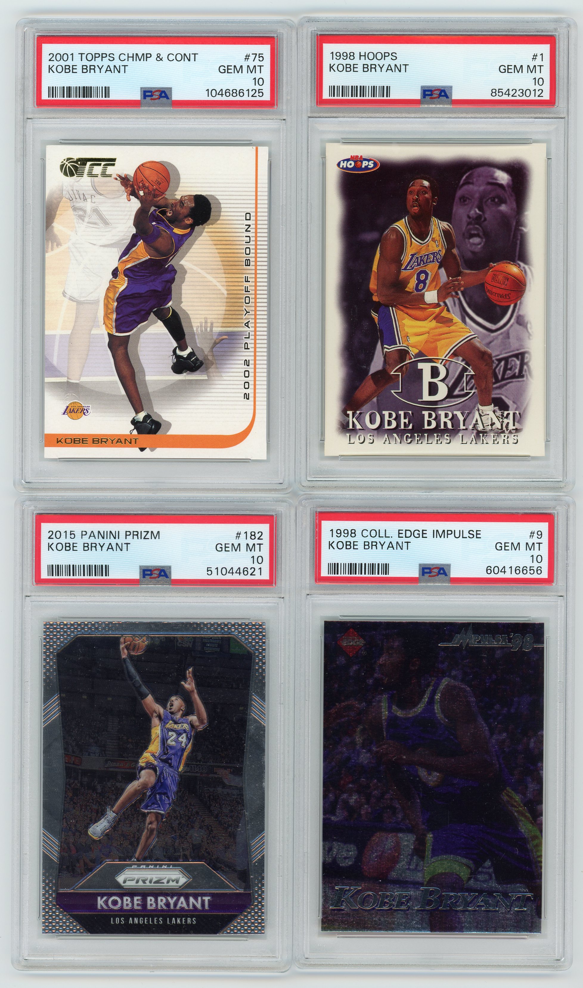 Cracked Cards Kobe Bryant PSA Mystery Box Edition #2 (Limited to 100 Packs) at PristineAuction.com Cracked Cards Kobe Bryant PSA Mystery Box Edition #2 (Limited to 100 Packs) at PristineAuction.com