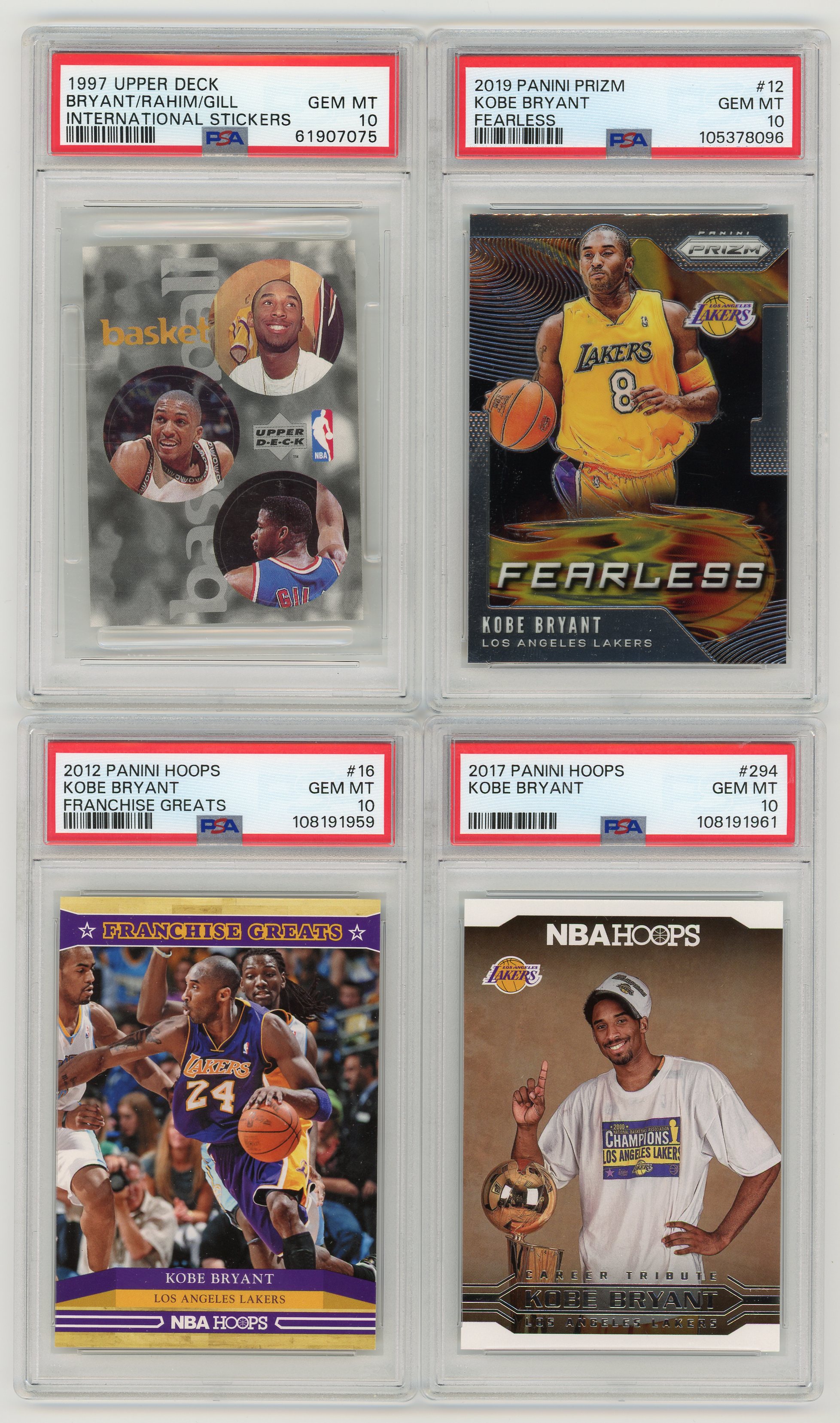 Cracked Cards Kobe Bryant PSA Mystery Box Edition #2 (Limited to 100 Packs) at PristineAuction.com Cracked Cards Kobe Bryant PSA Mystery Box Edition #2 (Limited to 100 Packs) at PristineAuction.com