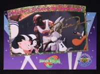 Michael Jordan 1996 Upper Deck Authenticated Space Jam Celcards #NNO / The Tune Squad #4172/5000 at PristineAuction.com