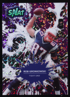 Rob Gronkowski 2025 Wild Card Splat Purple Sparkle #SBPUR03RG #1/6 at PristineAuction.com