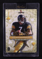 Ben Roethlisberger 2024 Wild Card 5 Card Draw Stacked Deck Joker Of Clubs #SDJC-BRN #1/1 at PristineAuction.com