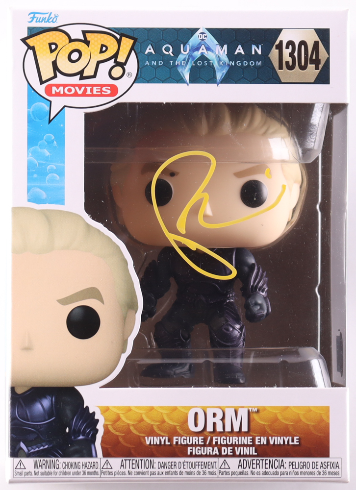 Patrick Wilson Signed "Aquaman" Orm #1304 Funko Pop! Vinyl Figure (Beckett) at PristineAuction.com Patrick Wilson Signed "Aquaman" Orm #1304 Funko Pop! Vinyl Figure (Beckett) at PristineAuction.com