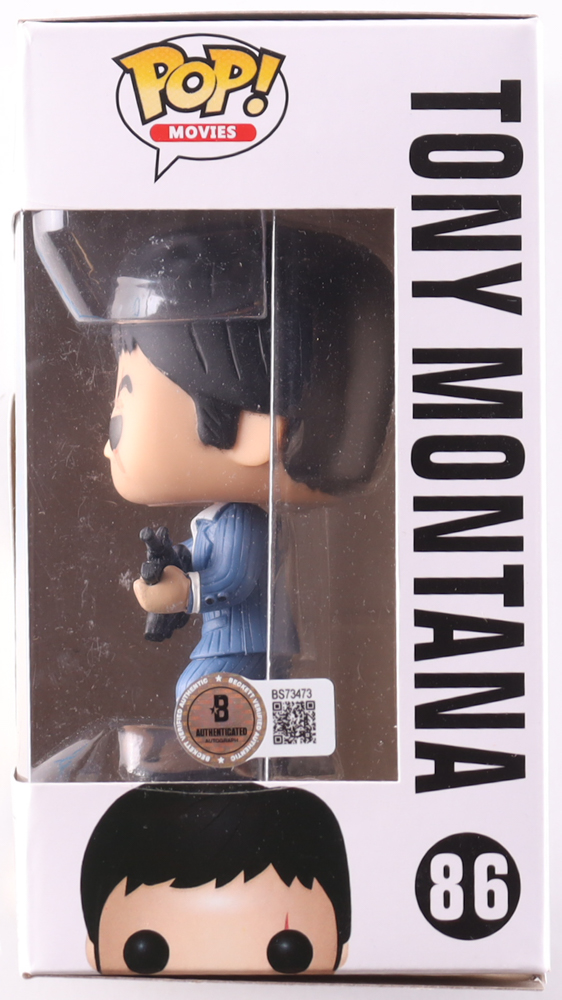 Al Pacino Signed "Scarface" #86 Tony Montana Funko Pop! Vinyl Figure (Beckett) at PristineAuction.com Al Pacino Signed "Scarface" #86 Tony Montana Funko Pop! Vinyl Figure (Beckett) at PristineAuction.com