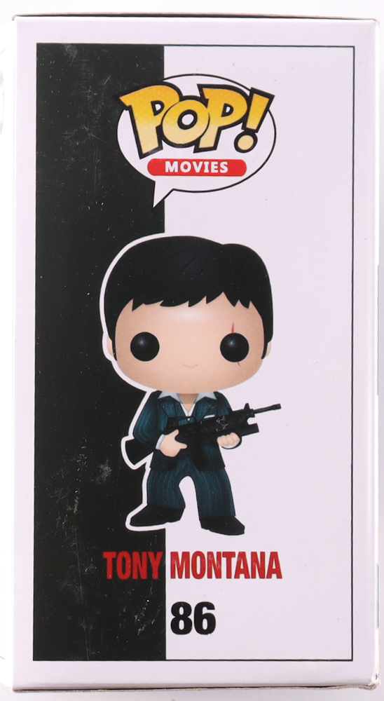 Al Pacino Signed "Scarface" #86 Tony Montana Funko Pop! Vinyl Figure (Beckett) at PristineAuction.com Al Pacino Signed "Scarface" #86 Tony Montana Funko Pop! Vinyl Figure (Beckett) at PristineAuction.com