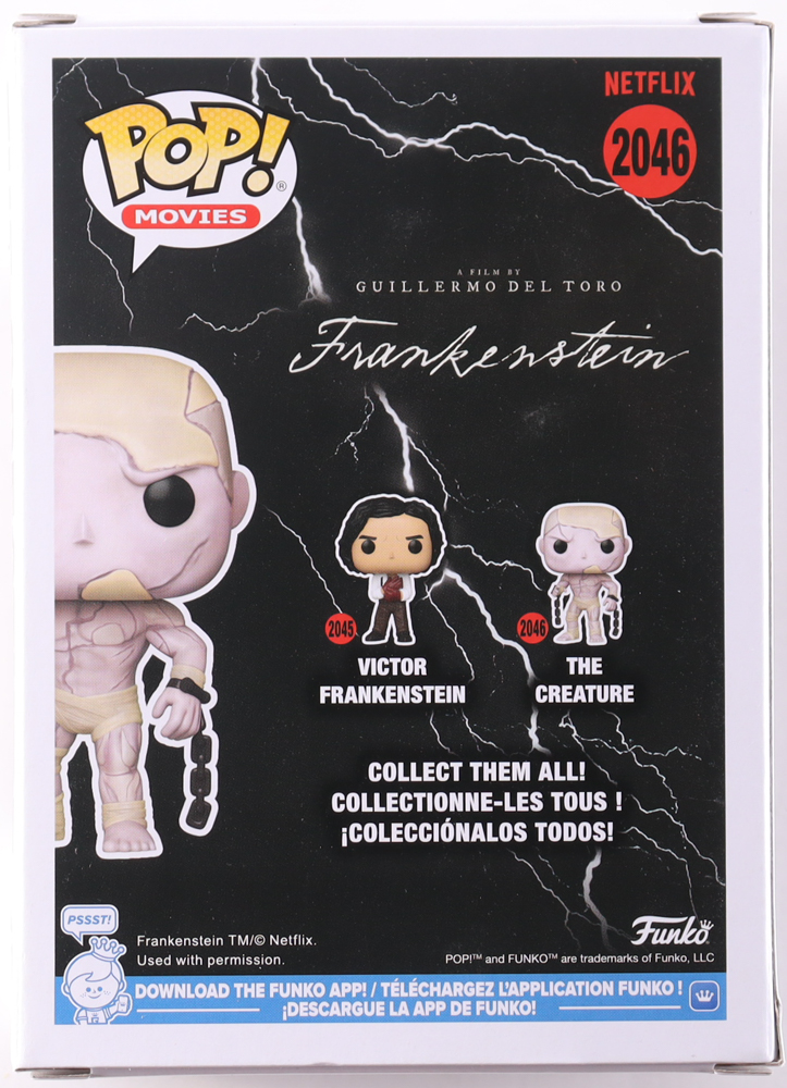 Jacob Elordi Signed "Frankenstein" #2046 The Creature Funko Pop! Vinyl Figure (Beckett) at PristineAuction.com Jacob Elordi Signed "Frankenstein" #2046 The Creature Funko Pop! Vinyl Figure (Beckett) at PristineAuction.com