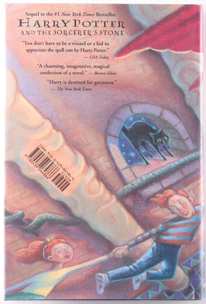 Daniel Radcliffe Signed "Harry Potter and the Chamber of Secrets" Hardcover Book (Beckett) at PristineAuction.com Daniel Radcliffe Signed "Harry Potter and the Chamber of Secrets" Hardcover Book (Beckett) at PristineAuction.com