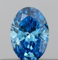 .25 Carats Lab Grown FANCY VIVID BLUE Diamond Loose VS2 | (IGI Cert) at PristineAuction.com