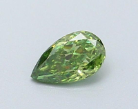 .26 Carats Lab Grown FANCY VIVID GREEN Diamond Loose SI1 | (IGI Cert) at PristineAuction.com