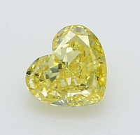 .25 Carats Lab Grown FANCY VIVID YELLOW Diamond Loose VS1 | (IGI Cert) at PristineAuction.com